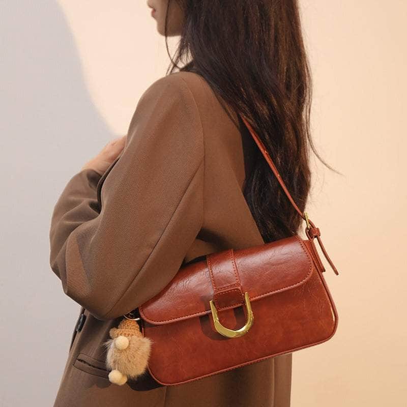 Vintage Leather Shoulder Bag