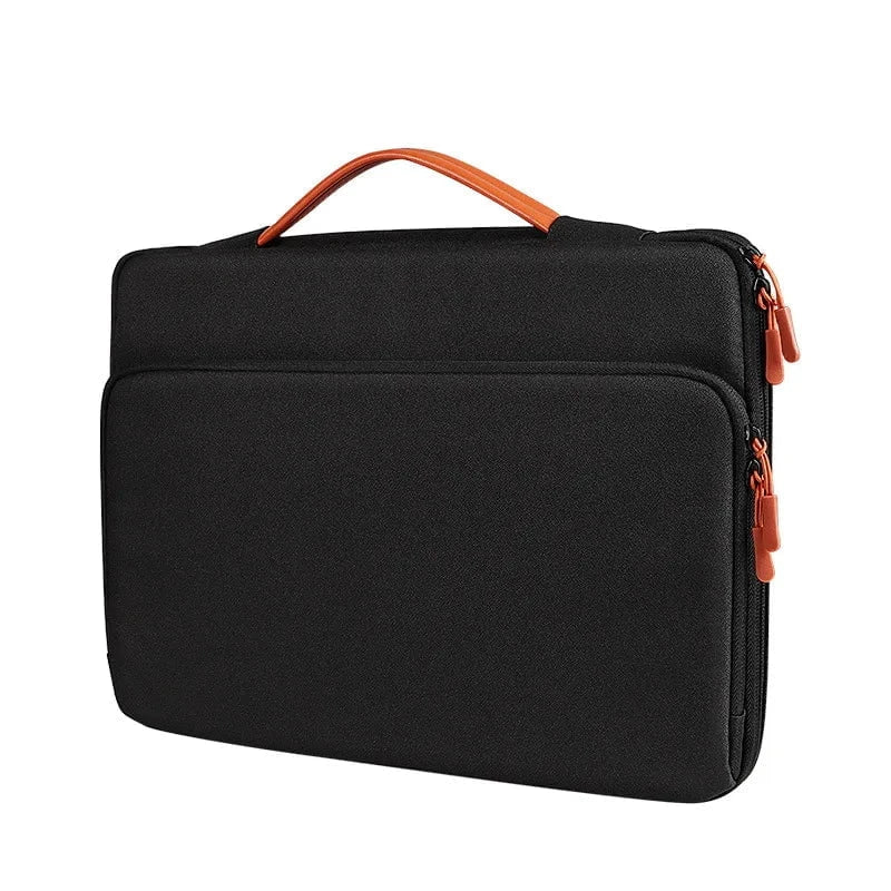 Waterproof fabric handbag: shockproof laptop bag for MacBook Black / 13 inch