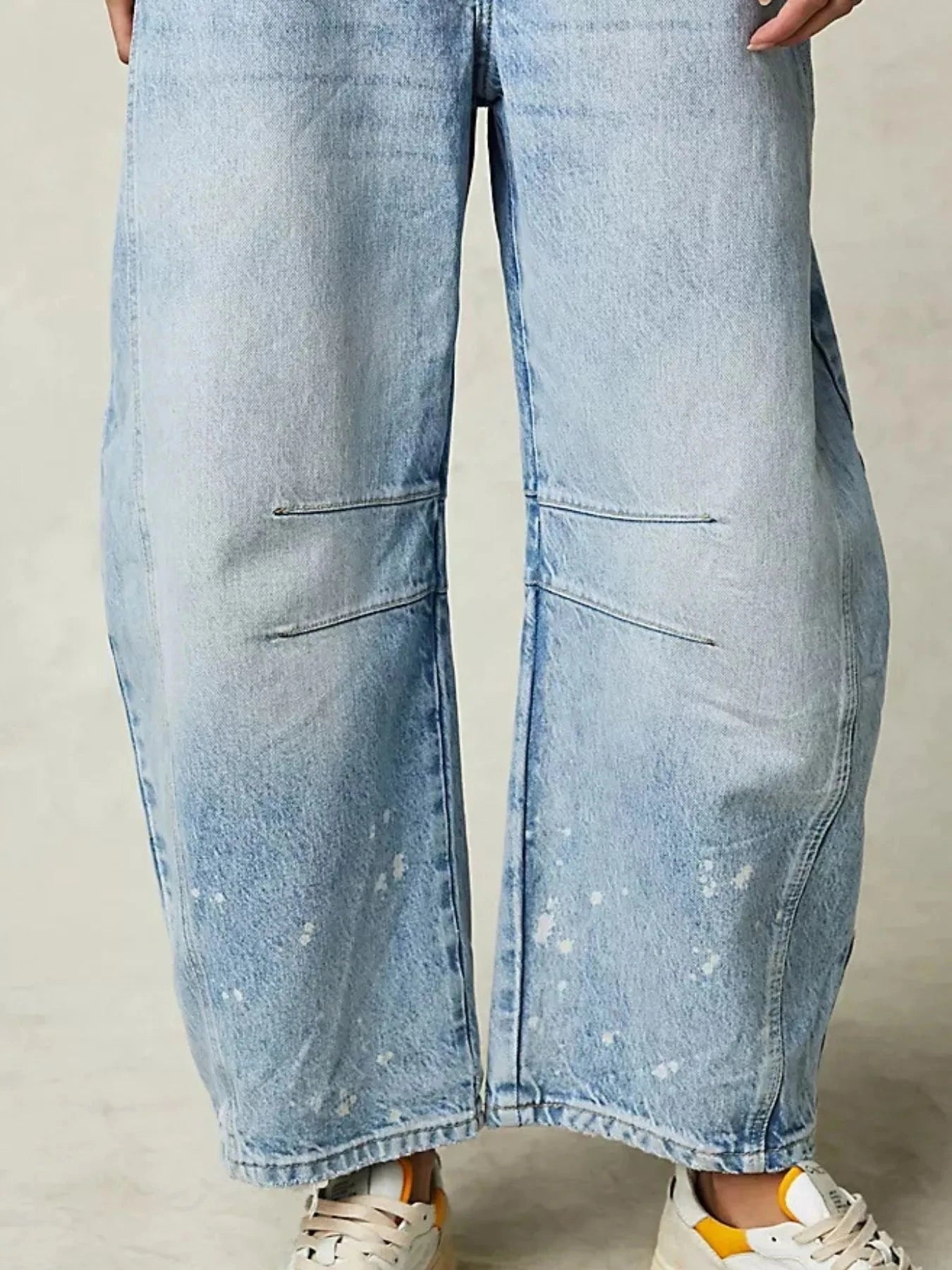 Wide Leg Relaxed Fit Jeans