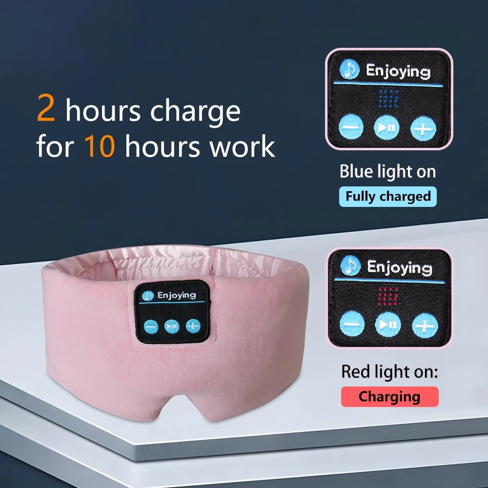 Wireless Music Blackout Masks