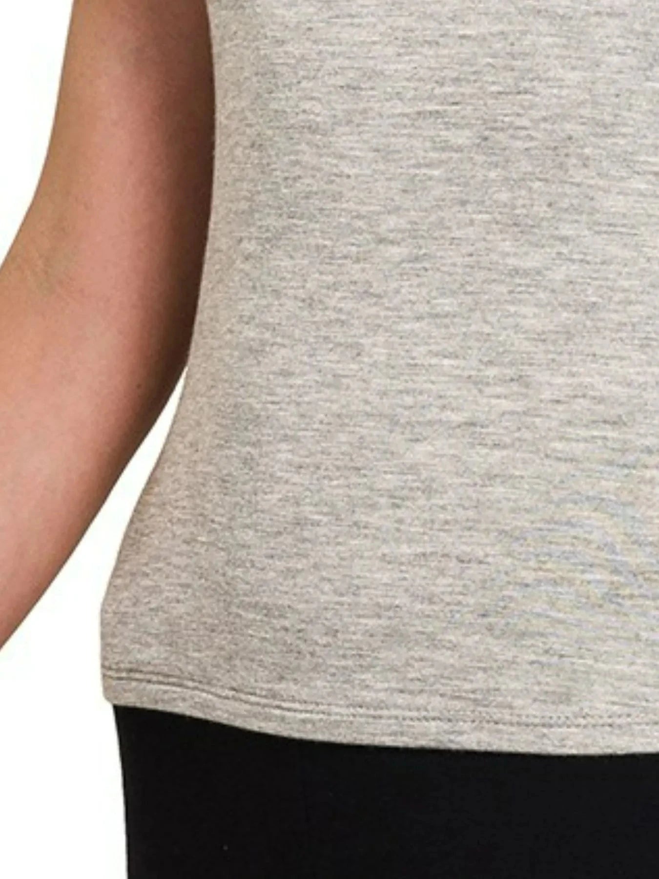 Zenana Premium Rayon Double Layered Round Neck Tank Top